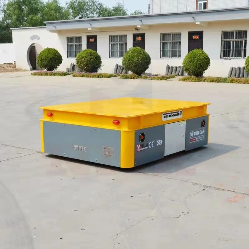 10 Tons Transformer Battery Trackless Transfer Cart high quality